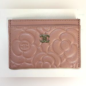 Authentic Chanel card holder